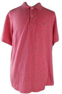 VINEYARD VINES Performance Golf Polo Shirt Mens XL PINK Classic Fit Short Sleeve - Picture 1 of 9