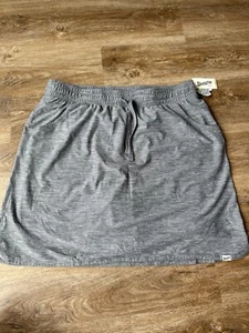 Duluth Trading Co Mujer’s L Gris Skort Armachillo Tejido Enfriamiento Nuevo con Etiquetas - Imagen 1 de 3