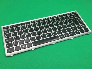 Lenovo IdeaPad U310 Laptop Keyboard 9Z.N7GSQ.D1N NORDIC, Silver, Used, Worn - Picture 1 of 3
