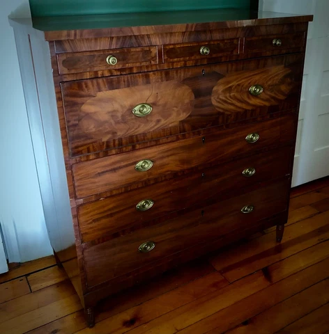 Important Federal Chest, NYC. The Allison Brothers, Michael And Richard Allison Cover