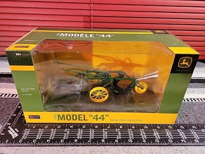 John Deere Model 44 2B On Steel 1/16 Diecast Farm Implement Replica by SpecCast - Image 1 of 4