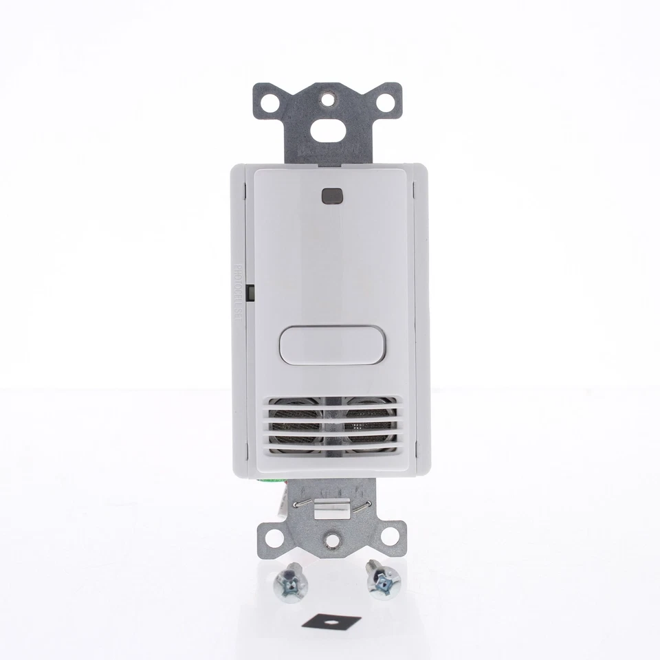 Interruptor Sensor Ocupación Hubbell Blanco Ultrasónico Adaptable 120/277V AUN2000W1 Foto 1 de 1