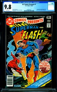 DC COMICS PRESENTS #1 CGC 9.8 Bronze Age DC COMICS 1978 SUPERMAN TEAM-UPs begin - Picture 1 of 1