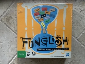 Funglish Hasbro Family Fun Guessing Game Ages 12+ (New Factory Sealed) - Picture 1 of 11