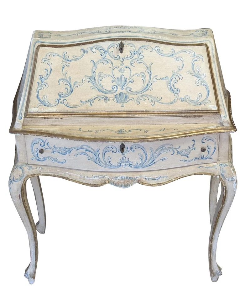 Escritorio antiguo para damas, pintado, 41,5′′H, PA6845TD Foto 1 de 4