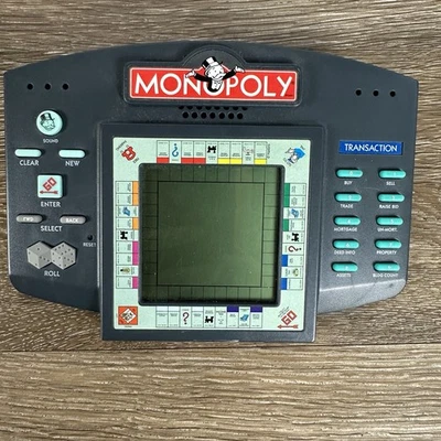 Monopoly Vintage Parker Brothers Hasbro Hand Held Electronic Talking Game - Image 1 of 4