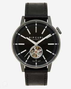 RELOJ SURF RIP CURL DRAKE AUTOMÁTICO CUERO Nuevo - 008MTI Gunmetal PVP $449.99 - Imagen 1 de 5