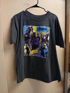 Marvel Avengers End Game Men's Gray Cotton Short Sleeve T-shirt Sz XL - Picture 1 of 4