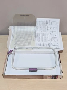 Husqvarna Viking 412 4649-01 Embroidery Plus Hoop 100 x 170 mm w/ Template - Picture 1 of 2