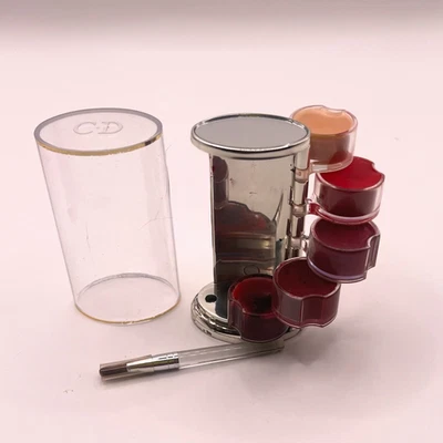 Vintage Dior Lip Tower, 2000's Tour de Rouges Makeup, 240 Roses Euphorie - Image 1 of 4