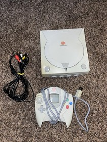 Sega Dreamcast Video Game Console White HKT-3020