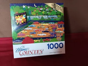 CrazArt Home Country Puzzle 1000 Pieces 2001 NEW FACTORY SEALED "Date Night...." - Picture 1 of 4