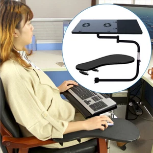 Adjustable Laptop Holder Mount Chair Keyboard Tray Keyboard Mount for Chair - Bild 1 von 23