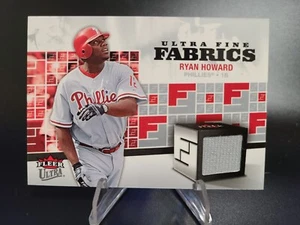 2006 Ultra Fine Fabrics #RY Ryan Howard Jersey - Picture 1 of 2
