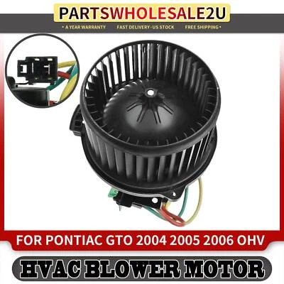 Conjunto de ventilador de motor soplador de climatización con rueda para Pontiac GTO 2004 2005 2006 5,7 L 6,0 L Foto 1 de 4