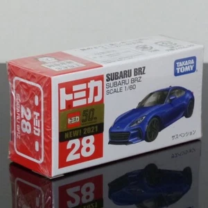 UK Stock - Tomica 28 Subaru BRZ “First Edition” metallic blue BOXED SEALED - Picture 1 of 1