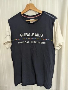 Quba Sails X Series 96 SALCOMBE DEVON Shirt Mens Size M Blue - Picture 1 of 2