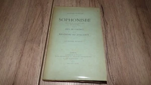 Sophonisbe - Tragedy in 4 Acts - Alfred Poizat (sending + letter to René Bazin) - Picture 1 of 8