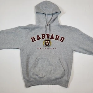 Harvard University Hoodie Sweatshirt Men’s Small Heavyweight Pullover Gray - Picture 1 of 9