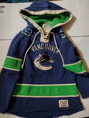 Vancouver Canucks Womens Old Time Hockey Hoodie. Newbury collection. Size small Cover