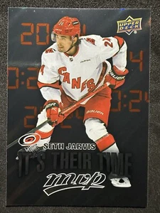 2024-25 Upper Deck MVP - It's Their Time #IT-8 Seth Jarvis - Picture 1 of 2