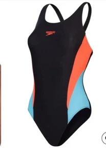 Speedo Damen Colourblock 2.0 Muscleback Badeanzug Schwimmanzug 10/34 - Bild 1 von 6