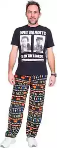 NUOVO Pigiama Mad Engine Home Alone Natale Set 2 Pezzi Pigiama Outfit S-XL - Foto 1 di 3