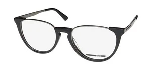 NEW ALEXANDER MCQUEEN MQ0202O GLASSES BLACK 001 52-18-145 UNISEX FULL-RIM - Picture 1 of 8
