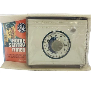 Vtg 60's GE Electric Timer 8117 General Electric Collector Original Package NOS - Picture 1 of 12