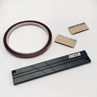 OTARI 1/4" Black Tape Universal Splicing Blocks + Hold Tape Repair Kit Set
