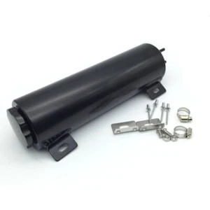 Black Alloy Radiator Overflow Recovery Tube / Tank for Ford XB XC XA  - Picture 1 of 1