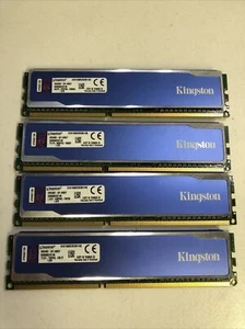 16GB DDR3 GAMING RAM , KINGSTON , PC3 12800 ,800 MHZ x4 4GB - Picture 1 of 2