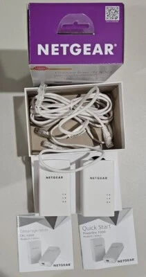 NETGEAR Powerline 1000PL 1000 Mbps Gigabit Port, 1000-100PAS Internet Extender - Image 1 of 4