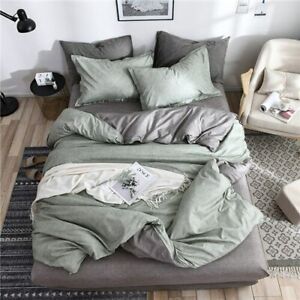 2020 summer suit quilt cover bed cover geometric flat bed sheet 4 pcs bed linen
