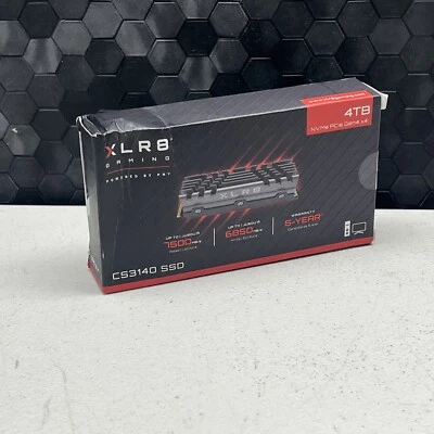 PNY 4TB XLR8 GAMING CS3140 SSD - Image 1 of 4