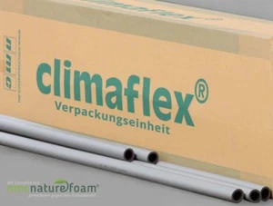 Aislamiento de tubería 2 m PE manguera aislante 25 mm espesor de aislamiento NMC Climaflex cartón | EnEV - Imagen 1 de 3