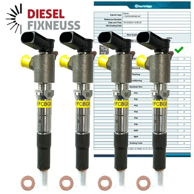 4x Injector VDO Continental GK2Q-9K546-AC GK2Q-9K546-AB 2143478 Ford Transit 2.0 - Image 1 of 4