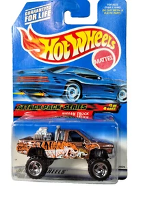 Hot Wheels Nissan Truck #021 Brown Tiger Attack Pack Series 2000 1 of 4 - Picture 1 of 14