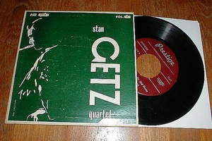 STAN GETZ QUARTET Orig 1950 "Volume 3" EP (Prestige) VG++ - Picture 1 of 1