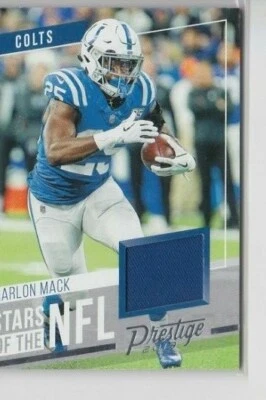 MARLON MACK '19 PRESTIGE STARS/NFL JERSEY CARD-DON'T MISS OUT-GRAB HIS CARD NOW! - Image 1 of 4