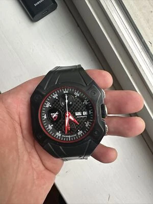 Reloj Ducati Swiss Made CW0017 VJ 7750 Automático Cronógrafo 25 JOYAS Hombre Foto 1 de 4