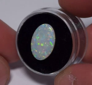 Australian Coober Pedy opal. 16 x 10.5mm. 2.8ct. Oval. Natural solid opal - Picture 1 of 6