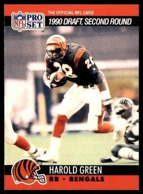 1990 Pro Set - Draft Harold Green #707 (RC) - Image 1 of 2