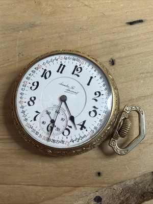 1919 Illinois Santa Fe Special 21j 16s Model 6 C8 - Image 1 of 4