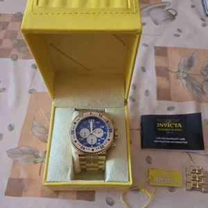 NEW Invicta Men 52mm Pro Diver VD53 Chronograph Gold Modell No 25077  Gebraucht - Bild 1 von 15