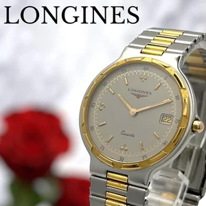 Longines Conquest Date Two-tone Analog Quartz Men's Watch Working Item - Picture 1 of 10