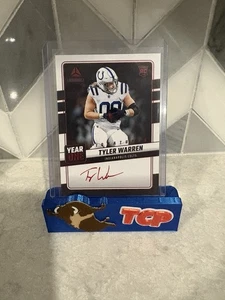 Tyler Warren 2025 Panini Luminance Year One Red Ink Rookie Auto On-Card COLTS - Picture 1 of 2