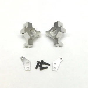 STA31316S ALUMINUM STEERING KNUCKLES FOR AXIAL WRAITH, RR10: SILVER (2) - Picture 1 of 1