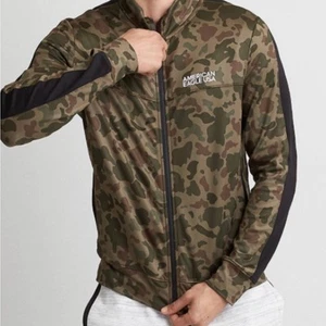 American Eagle Apres Active camouflage camo hunting full zip jacket Medium - Picture 1 of 7