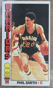 🏀🔵1976-77 Topps Tall 2time All-Star Phil Smith Basketball Card #89 - Picture 1 of 2